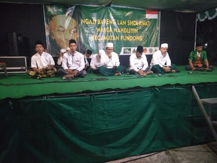 NGAJI BARENG DAN SHOLAWAT WARGA NAHDLIYIAH DIDUSUN PRANTI